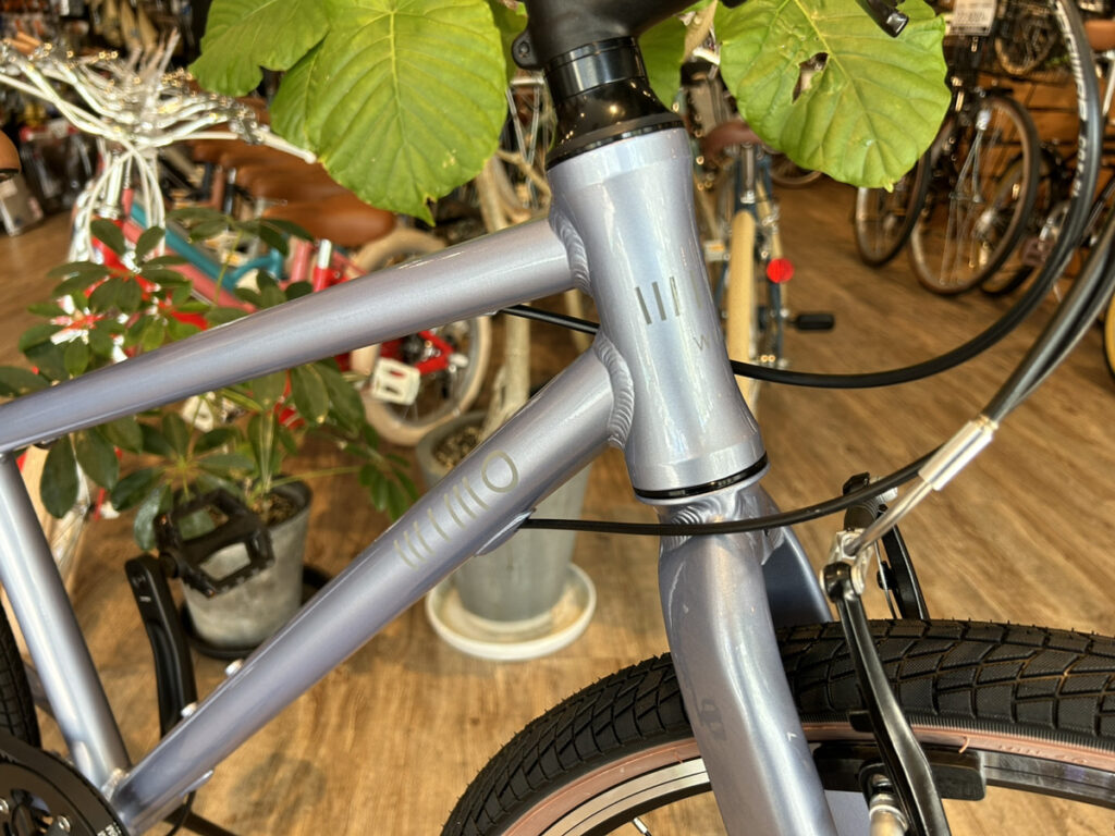 wimo kidsのヘッドチューブはインテグラルヘッドで本格仕様！
