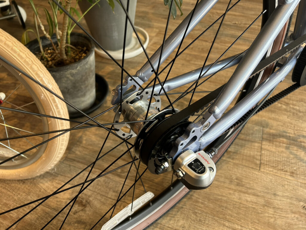 wimo kidsはシマノ製内装3段変速でチェーン外れの心配も少ない！
